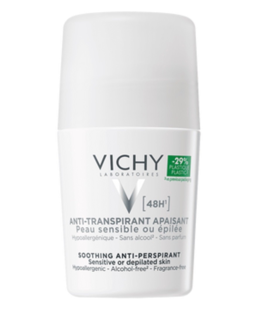 Vichy Anti-Transpirant Apaisant 48H label