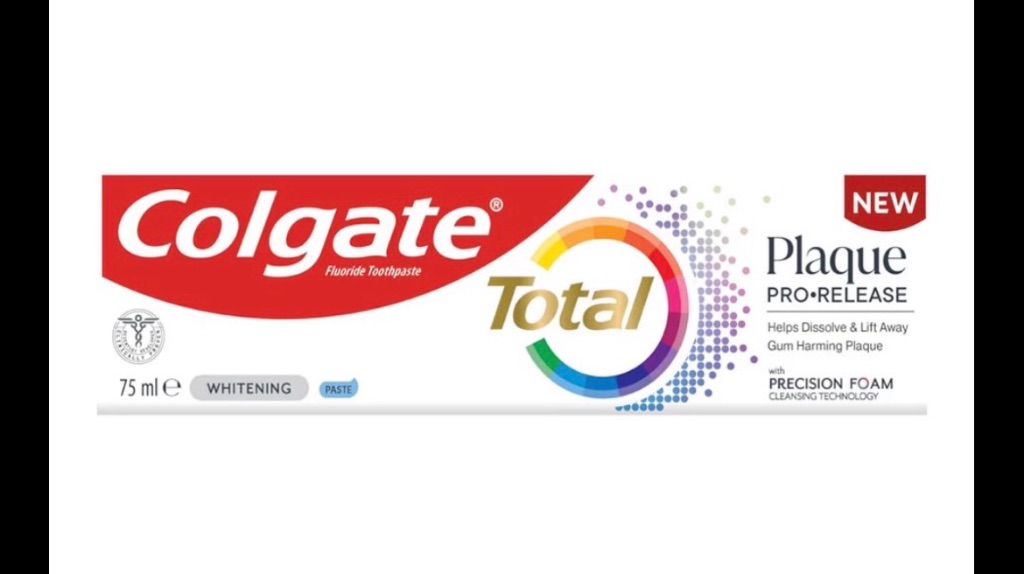 Colgate Total Plaque Pro-Release Whitening