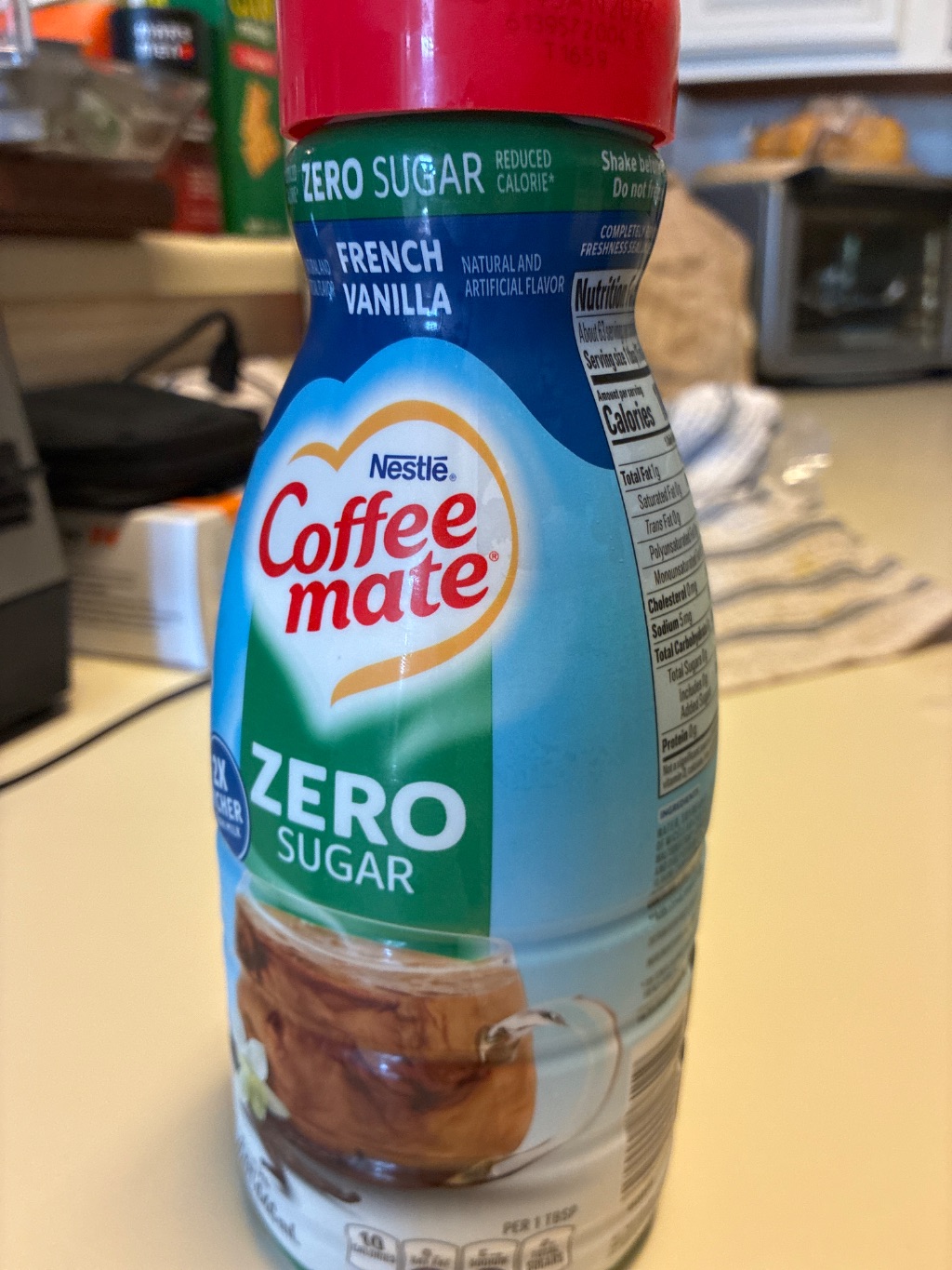 Nestle Coffee mate Zero Sugar French Vanilla