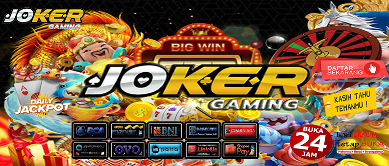 Joker123 Situs Joker Gaming Online Deposit Pulsa Terlengkap 2023