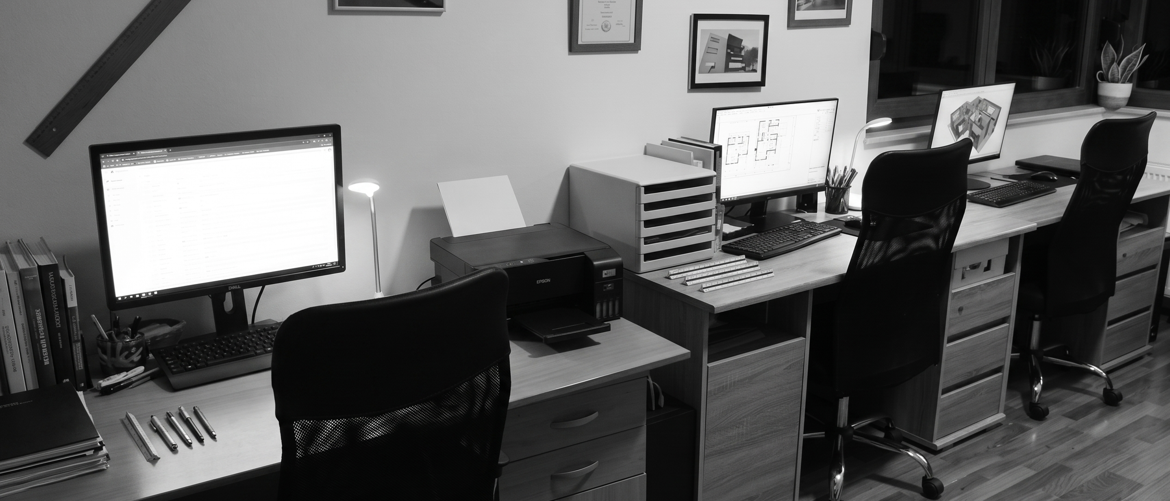 Nehr gradnja office workspace