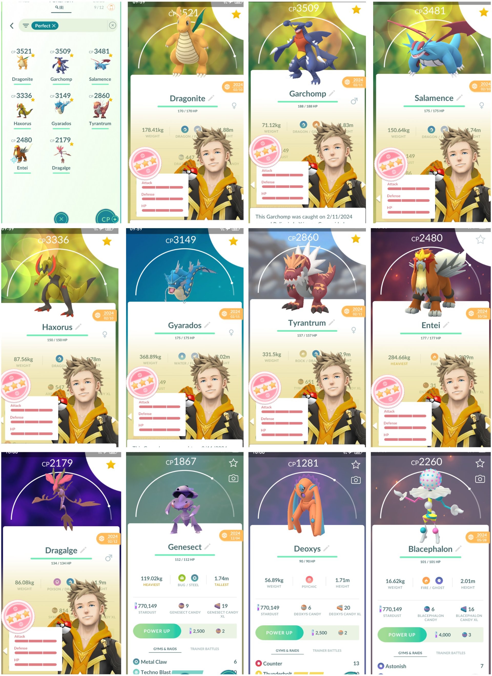 Pokemon Go Account – ps160 Shadow Mewtwo 3,5K(13-15-14) IV100 Entei Legendary:131 Shiny:130 Shiny Zacian IV100 3K+: Dragonite,Garchomp,Salamence,Haxorus,Gyarados