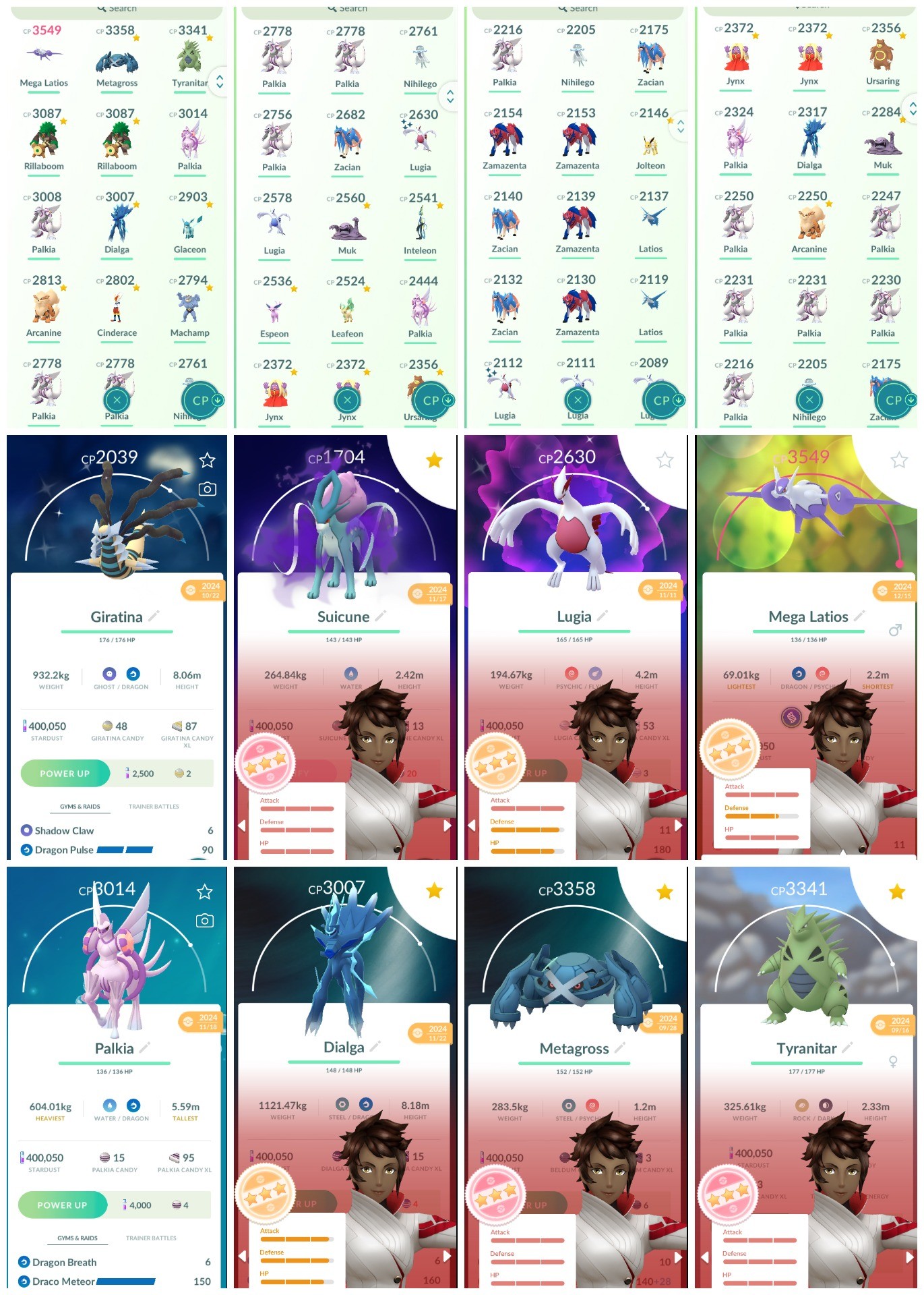 Pokemon Go Account – e55 IV100 Shadow Suicune Shiny Deoxys 53 Legendary 45 Shiny 61 IV100 Shiny Giratina 2 Shiny Lugia IV100 Tyranitar 3k