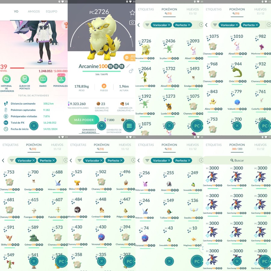 Pokemon Go Account – ACl845 – Valor| x18 3000CP |x204 2000CP | x51 SHUNDO Arcanine x11 Chansey | x38 Garchomp 100IV | Kyurem Shiny Regirock SHADOW Regice SHADOW x6 Dialga