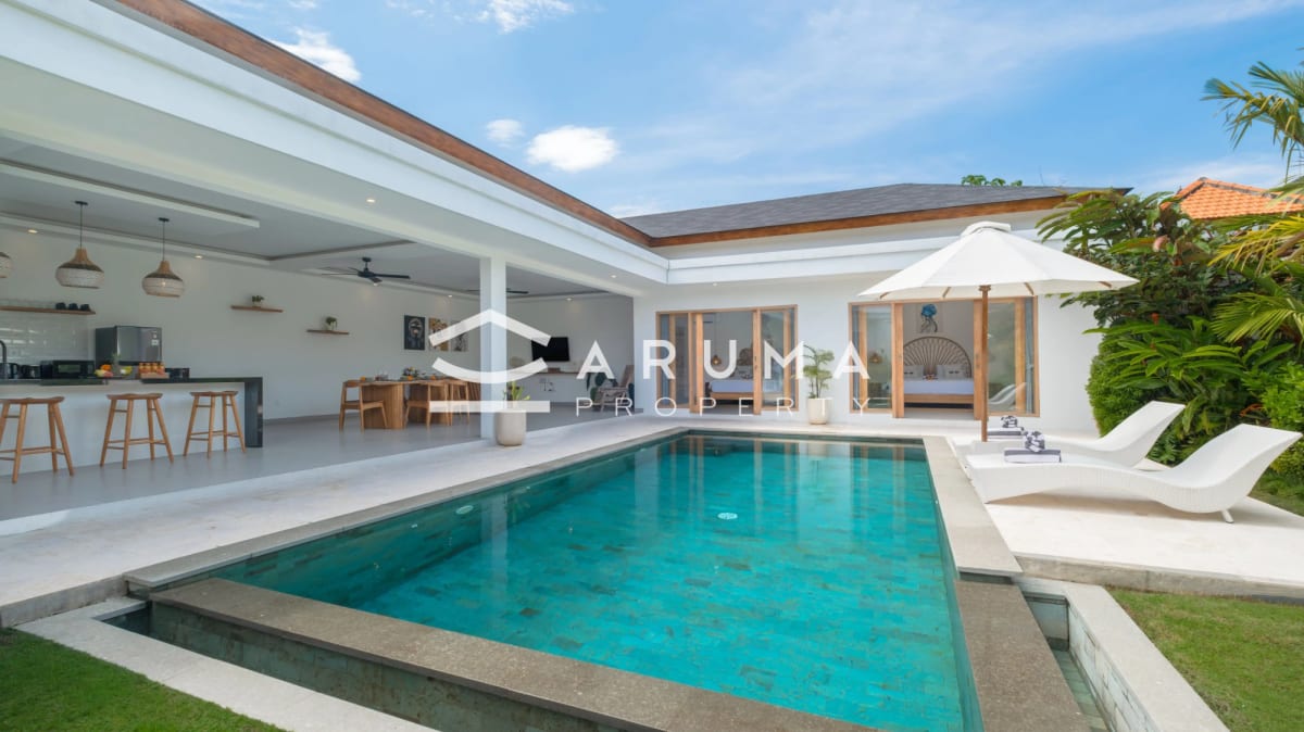 Villa Kuwait – Modern 3-Bedroom Private Pool Villa in Kerobokan