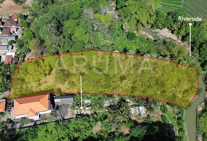 Riverside Land for Lease in Kelating, Tabanan photo 5