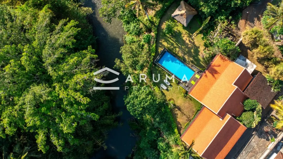 Villa Lepak by the River – Luxury 3-Bedroom Riverside Villa in Ubud photo 3