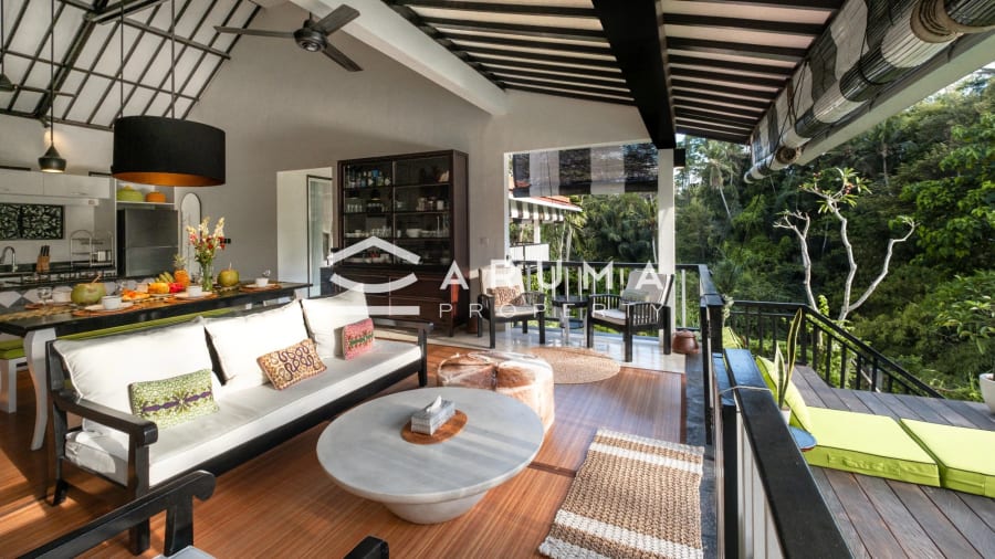 Villa Lepak by the River – Luxury 3-Bedroom Riverside Villa in Ubud photo 7