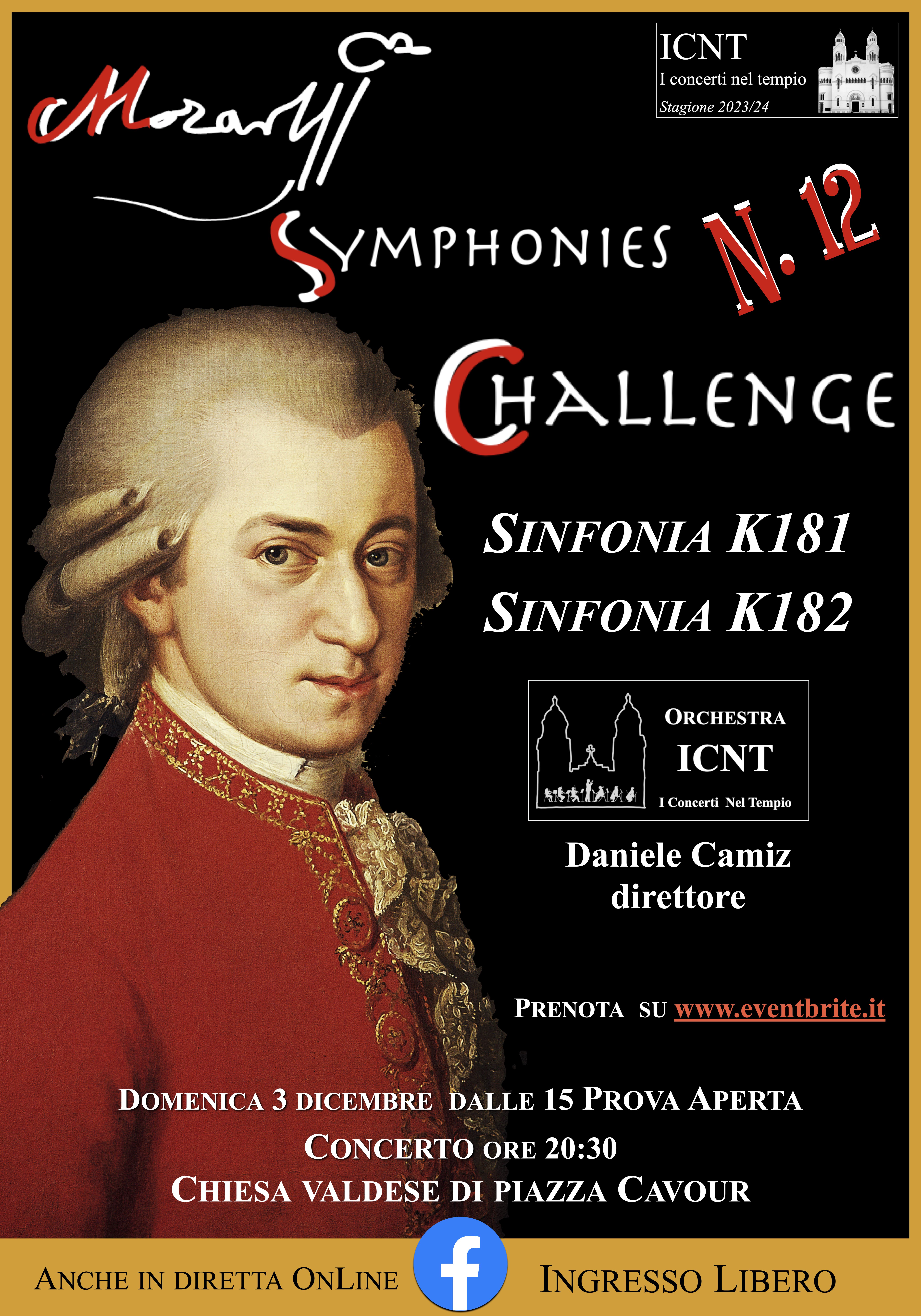 Mozart Symphonies Challenge N.12