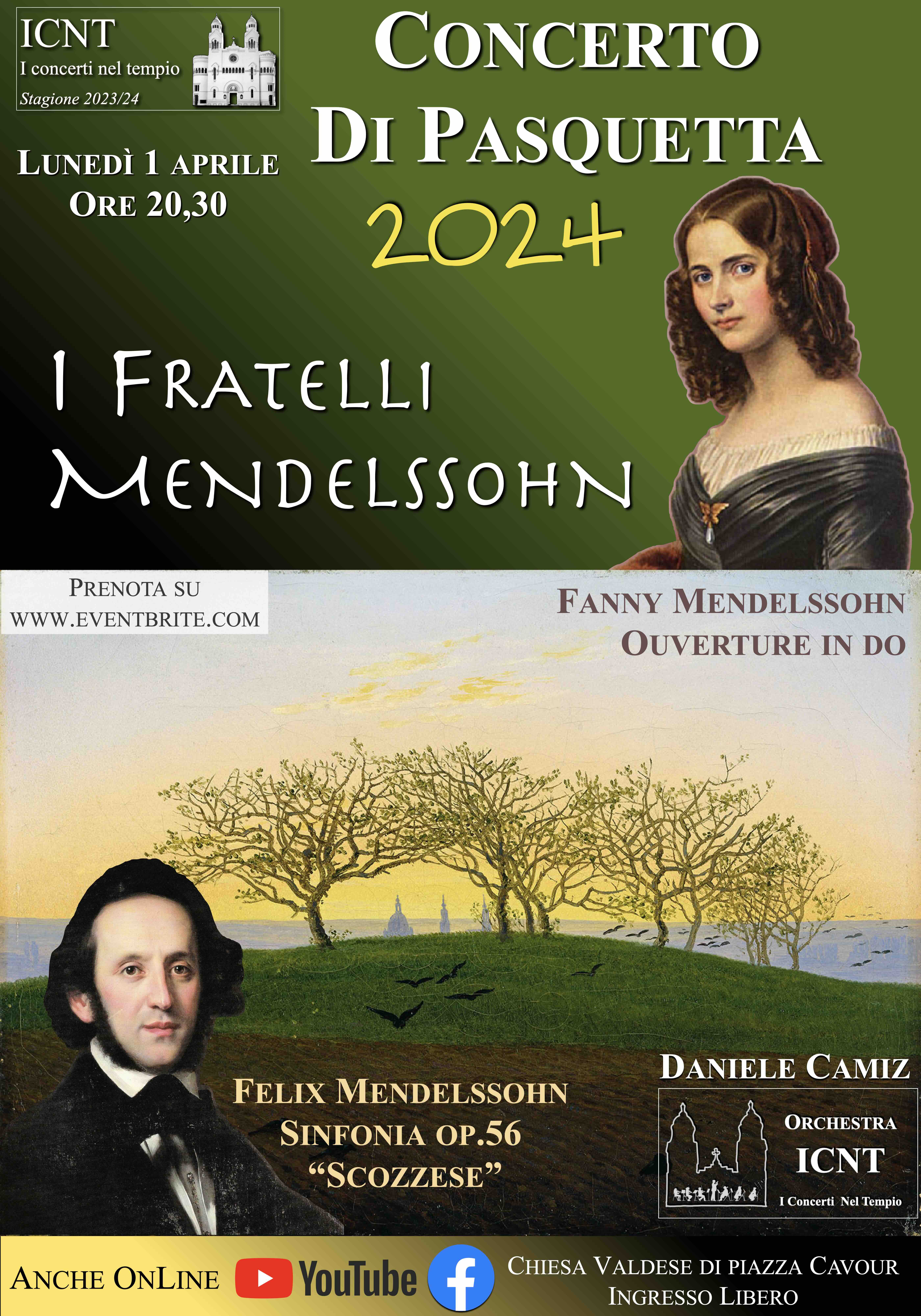 Concerto Di Pasquetta 2024 – I fratelli Mendelssohn