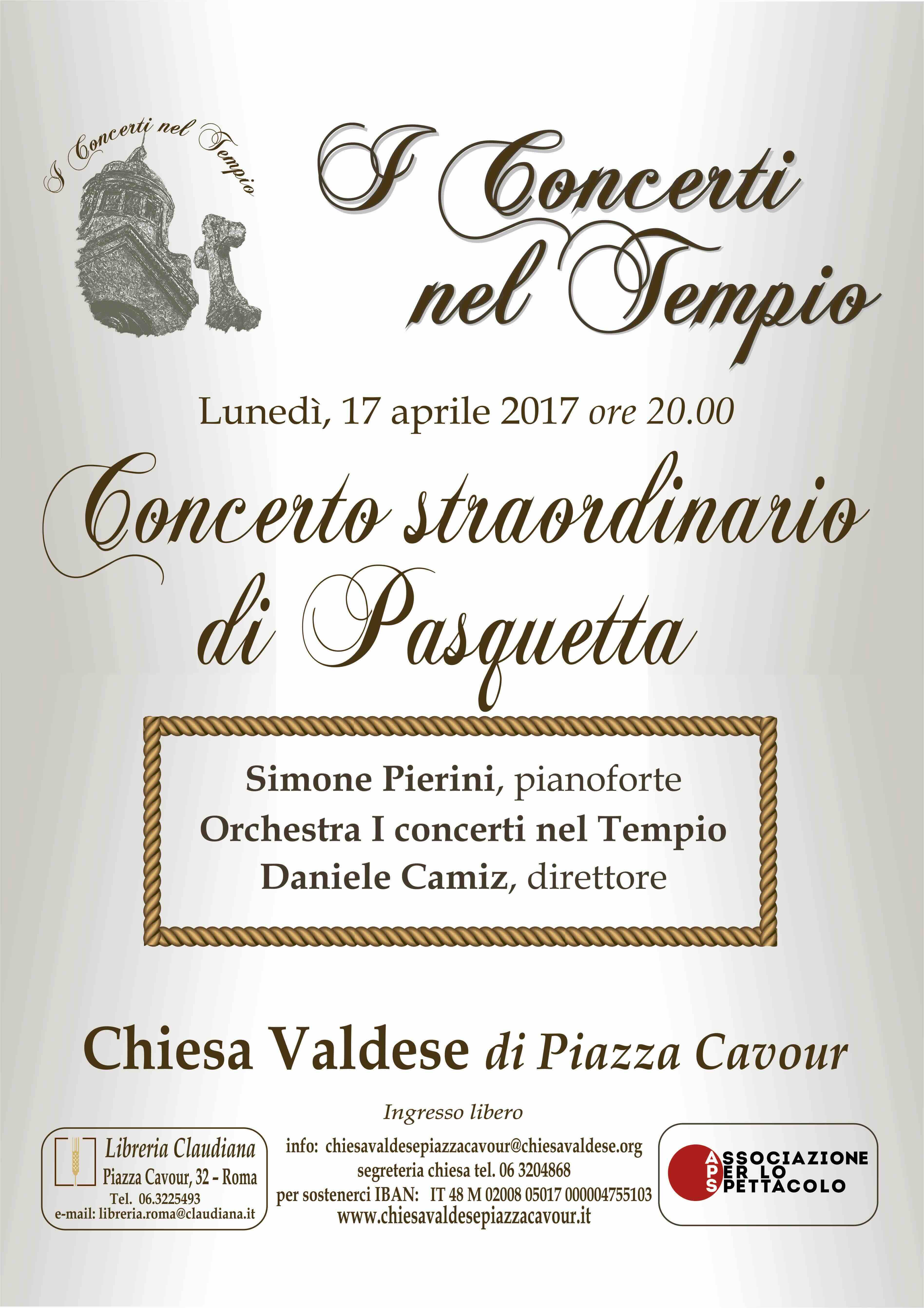 Concerto Straordinario Di Pasquetta