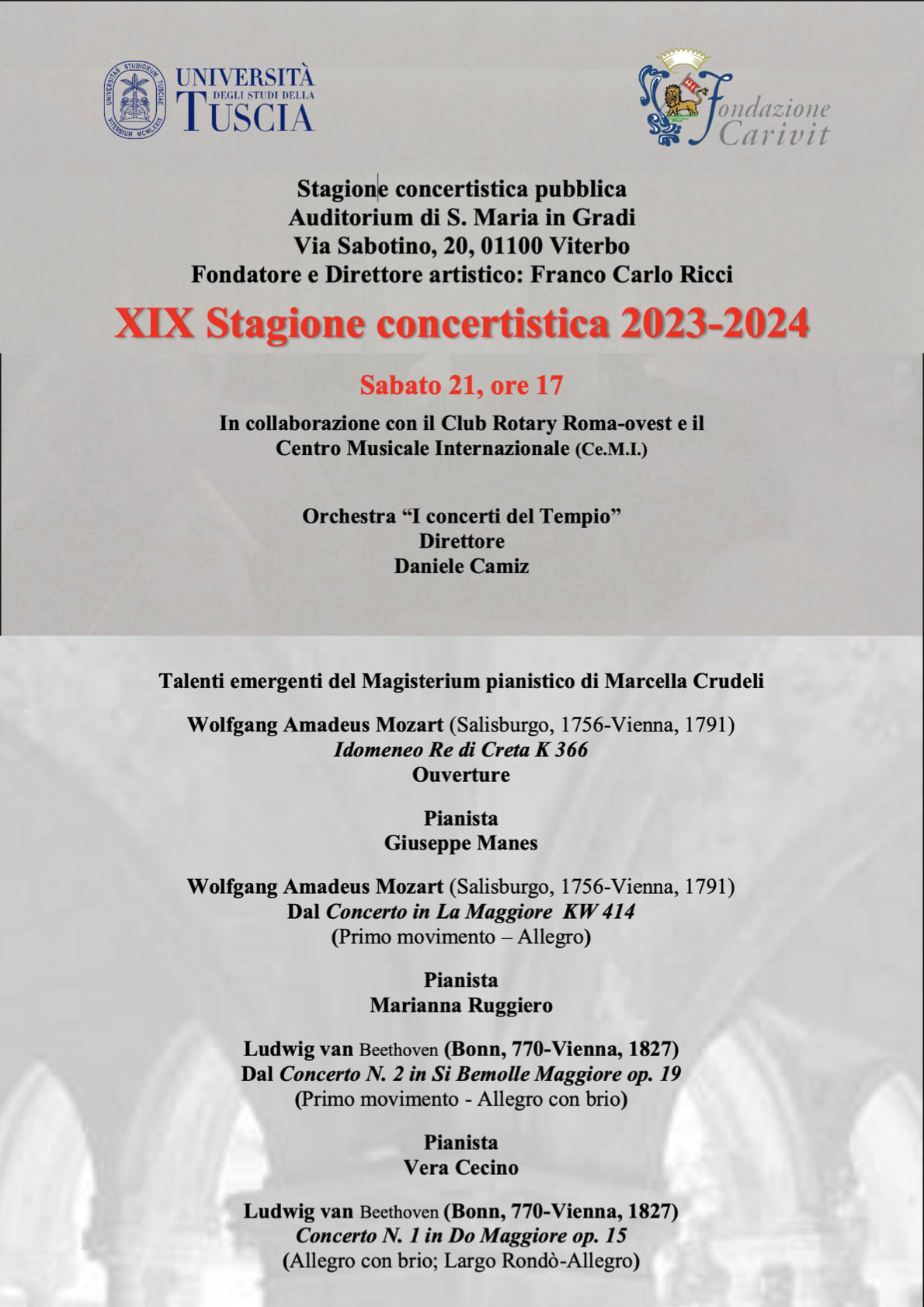 Magisterium 2023 – Viterbo