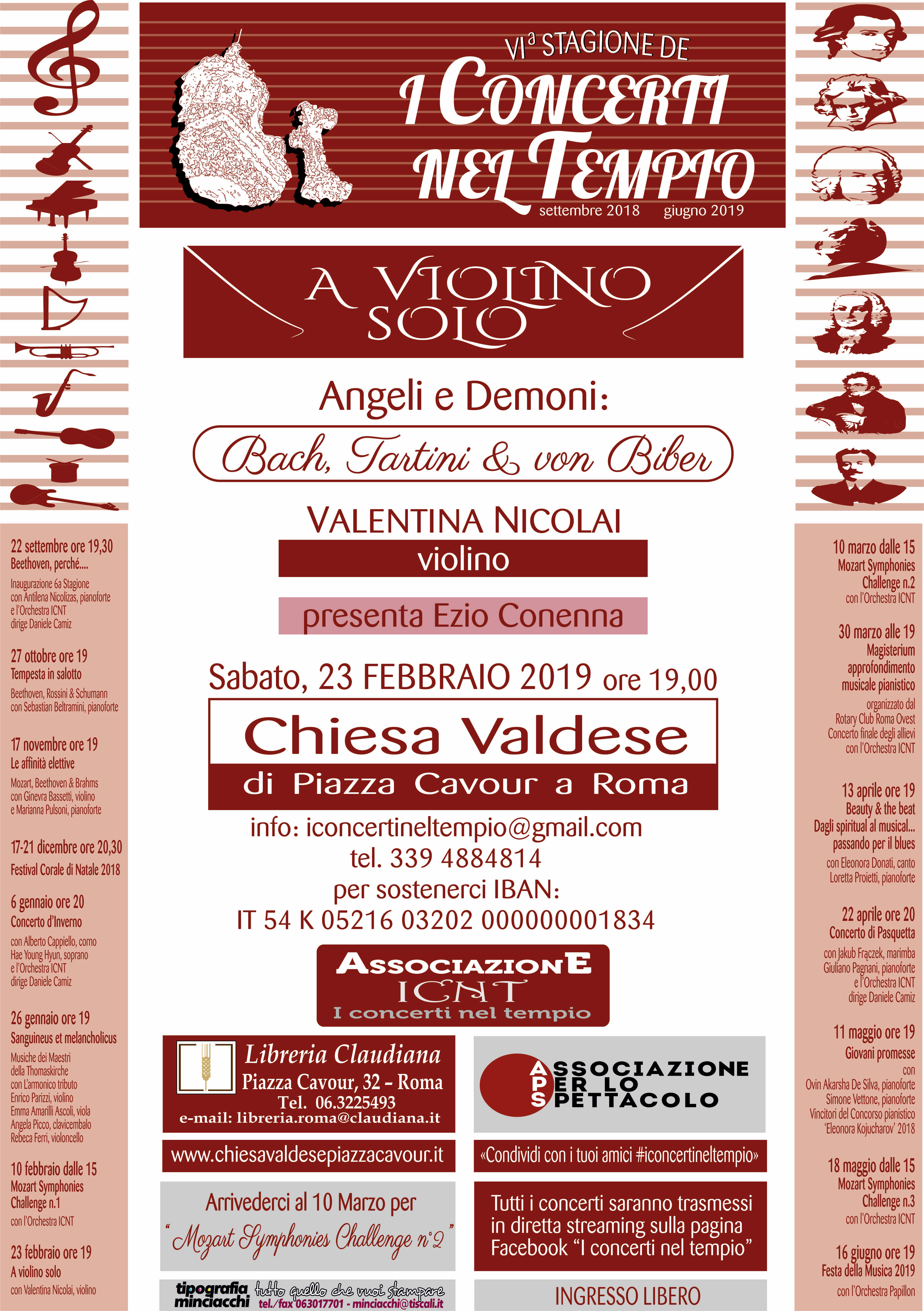 Locandina — A violino solo