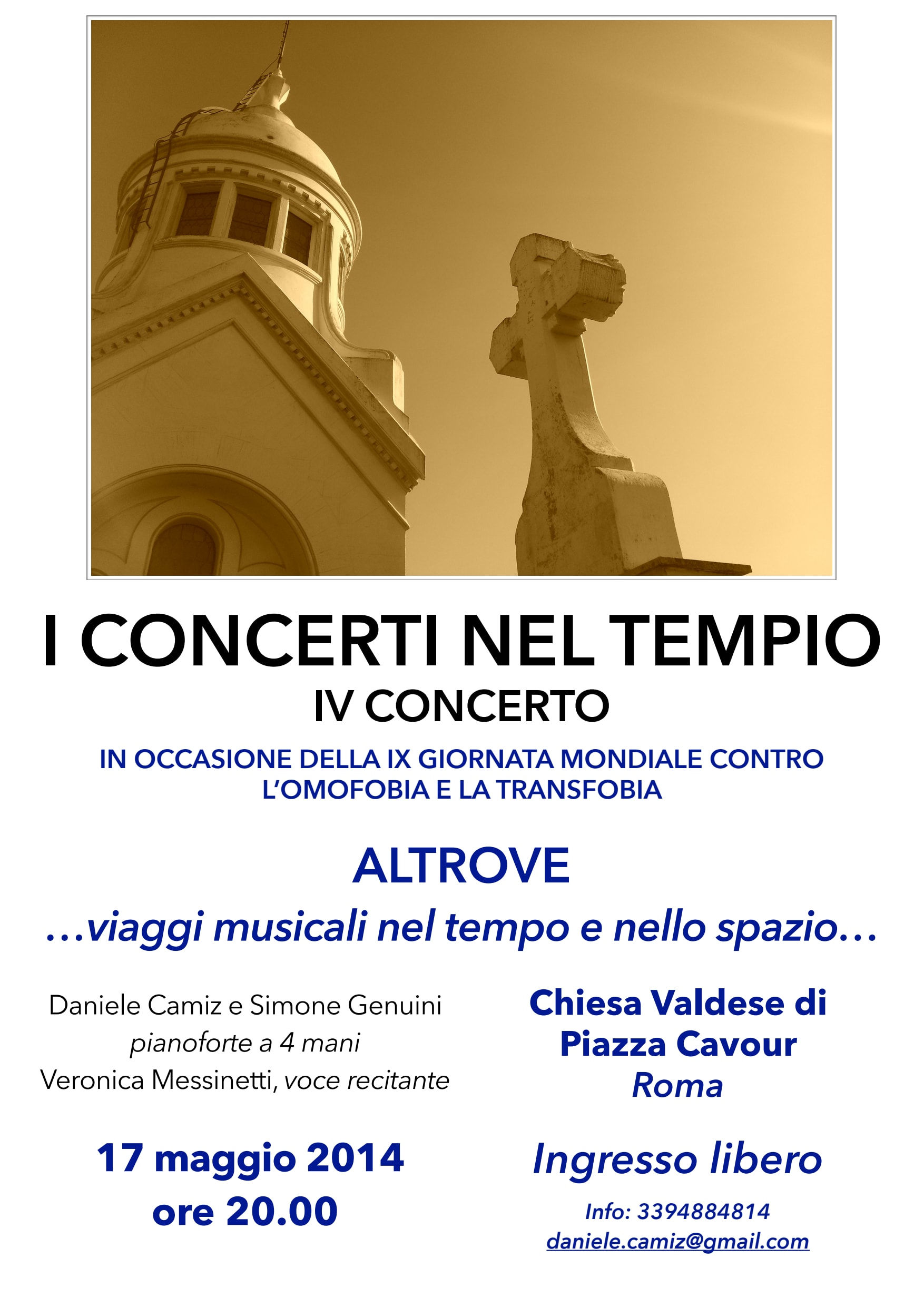 Locandina — Altrove …viaggi musicali nel tempo e nello spazio…
