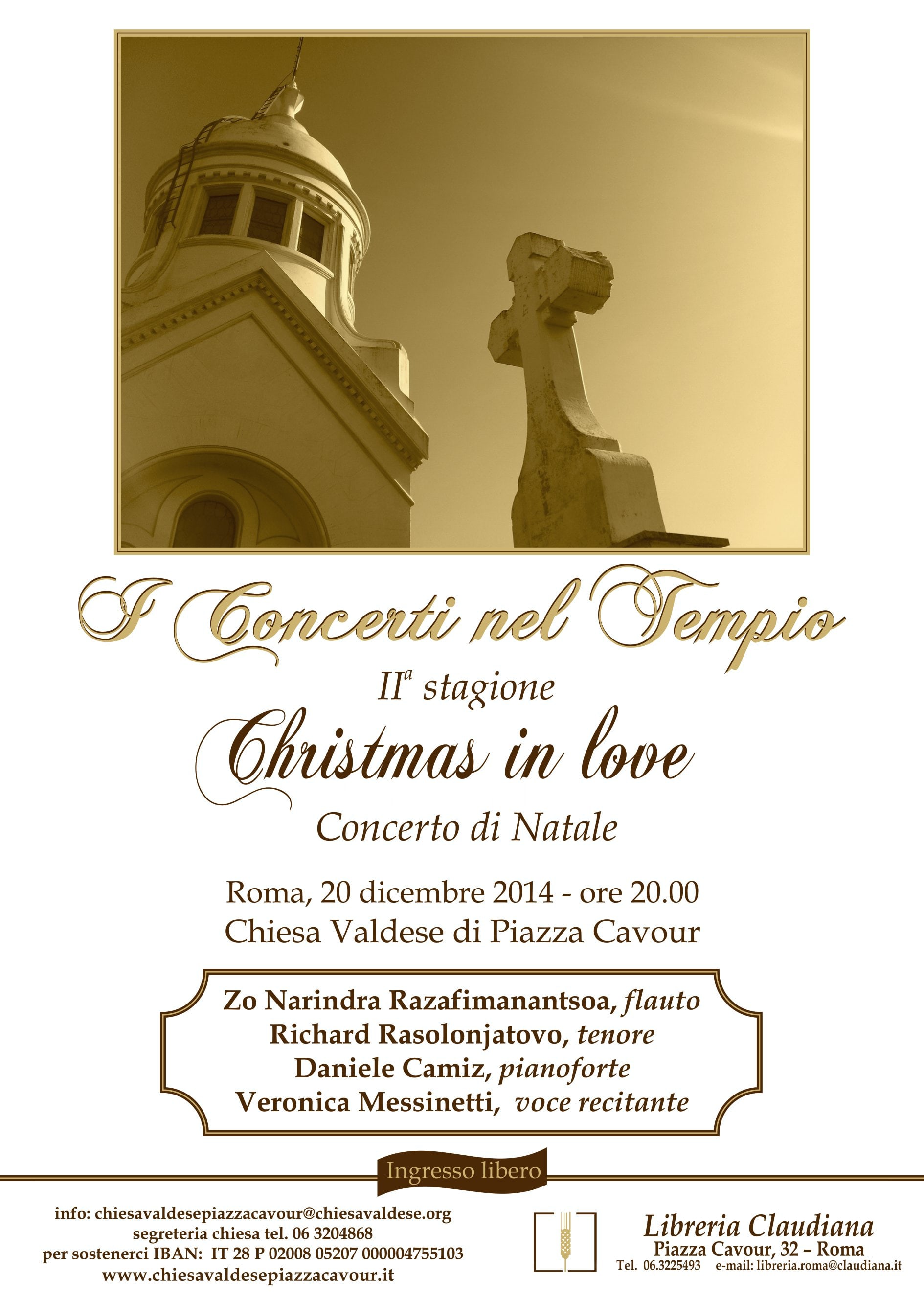Poster — Christmas in Love — Concerto di Natale