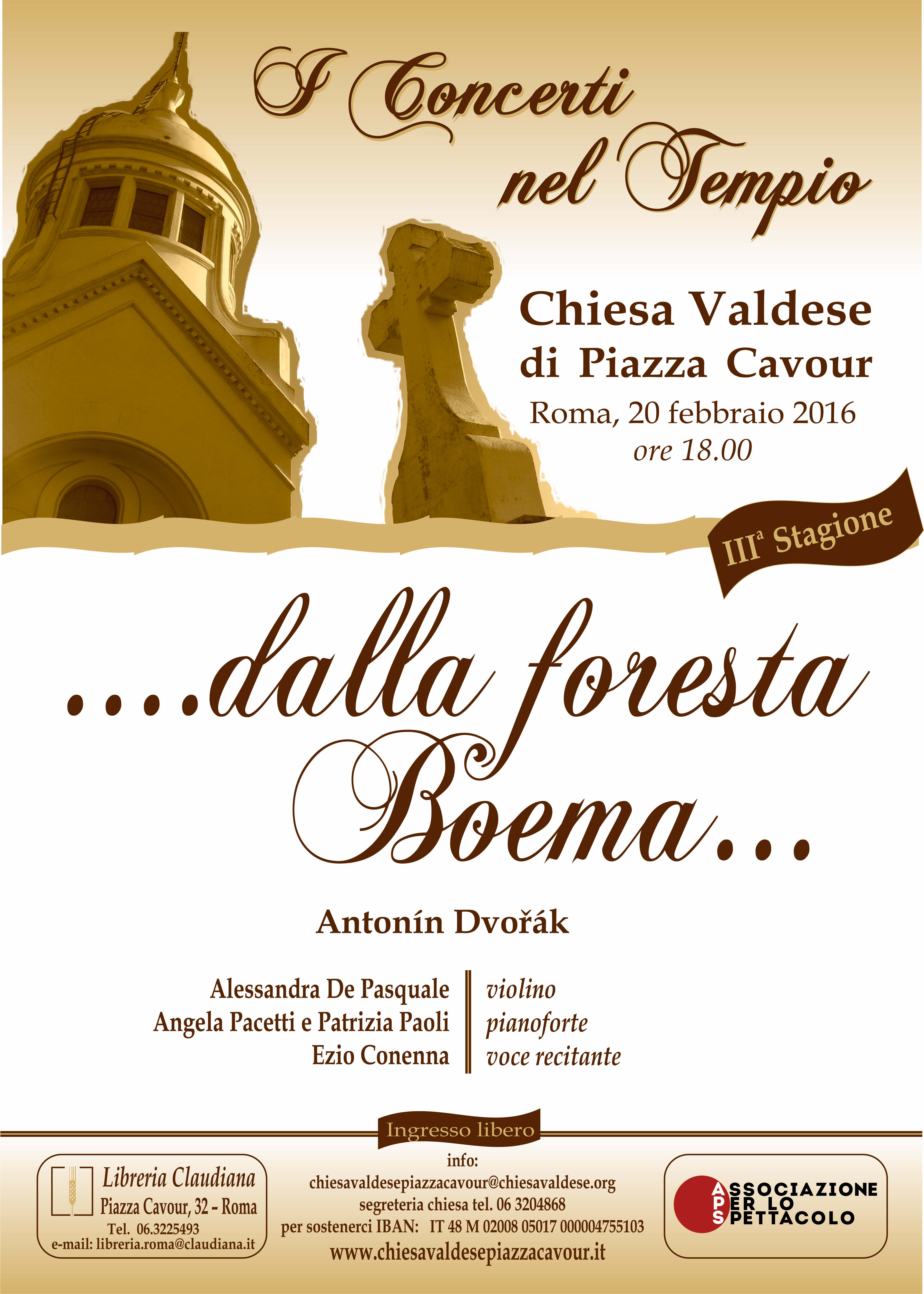 Poster — …dalla foresta Boema… — Antonín Dvořák