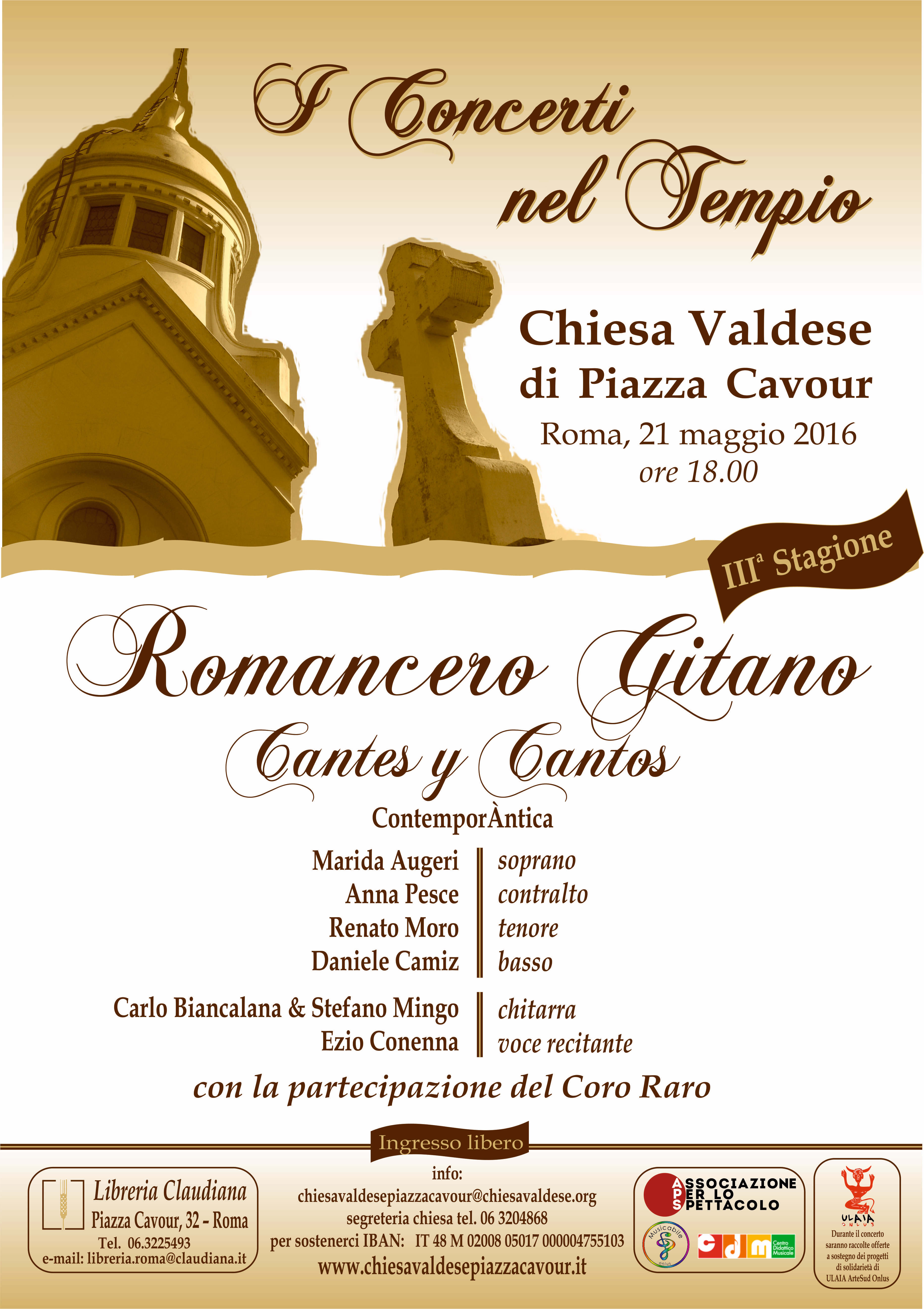 Locandina — Romancero Gitano — Cantes y Cantos