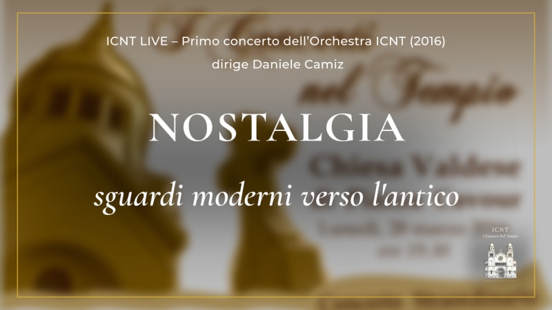 Nostalgia - sguardi moderni verso l'antico