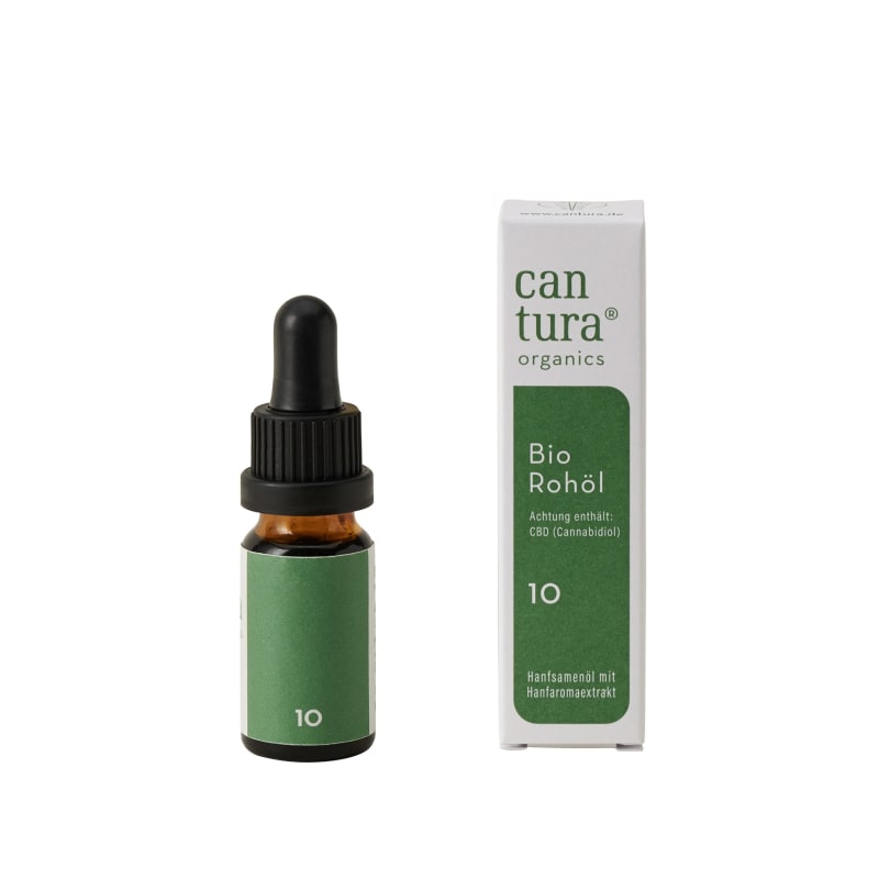 Cantura Bio CBD Öl Raw 10% | 10ml