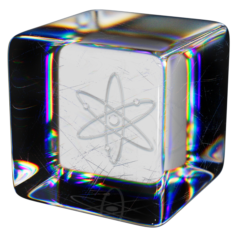 Cosmos Logo in Cube