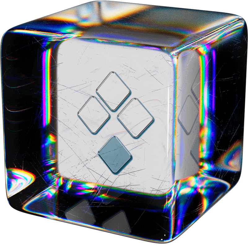 ssv.network Logo in Cube