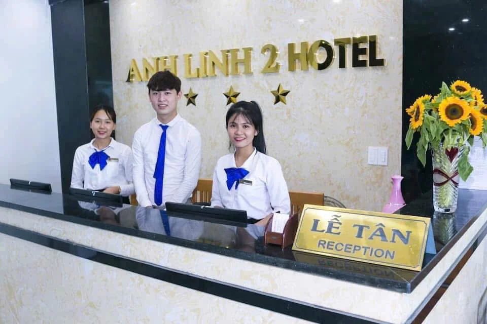 : Khách sạn Anh Linh chú trọng nâng cao chất lượng dịch vụ và đào tạo nguồn nhân lực đáp ứng yêu cầu thực tiễn - Ảnh: NVCC