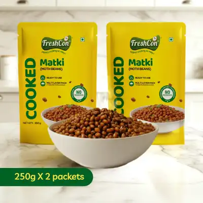 Cooked Matki (Moth Beans)