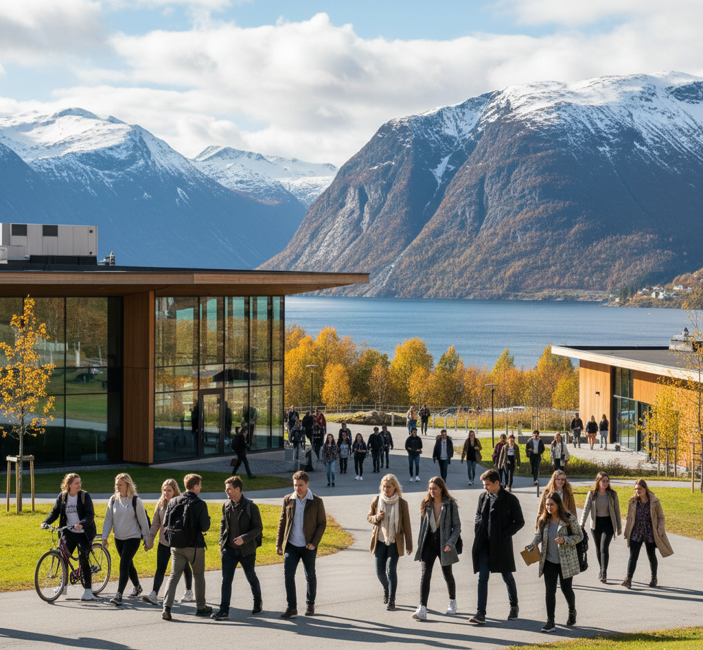Scenic view of Norway