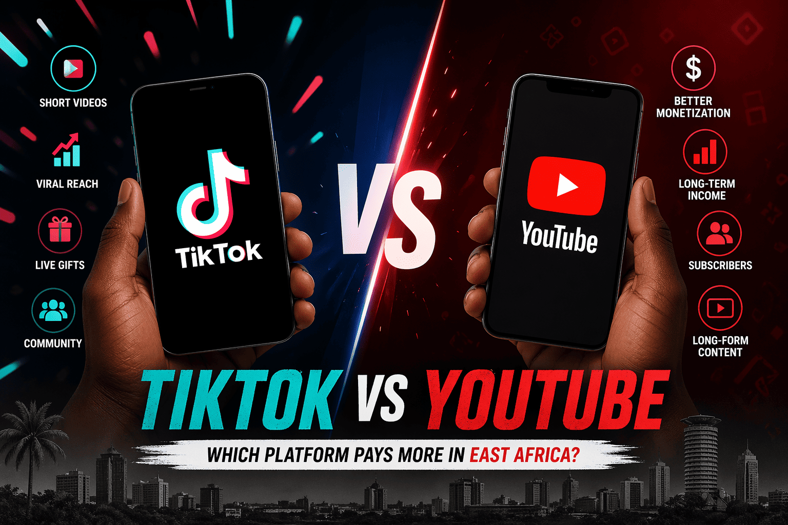 TikTok vs YouTube