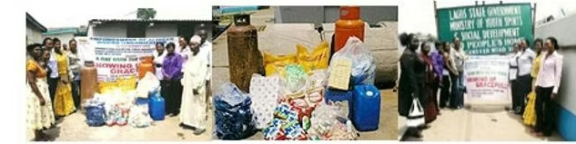 Food and clothing distribution