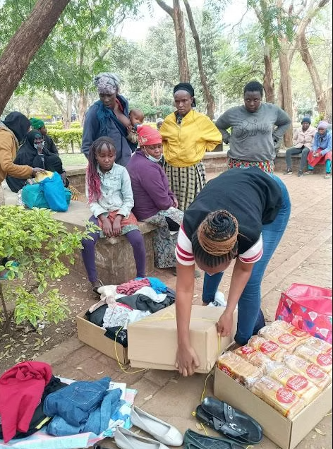 Food and clothing distribution