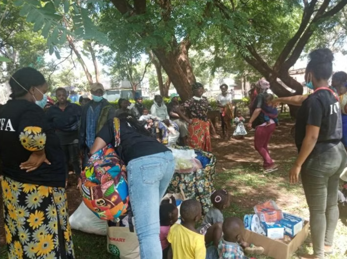 Food and clothing distribution