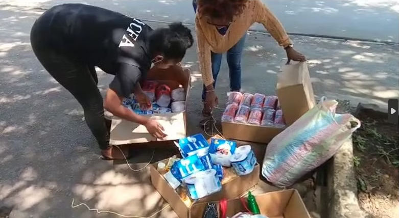 Food and clothing distribution