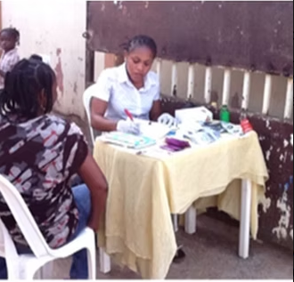 Health screening session