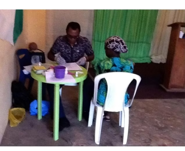 Health screening session