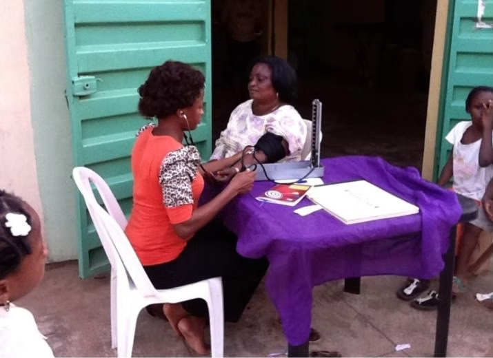 Health screening session