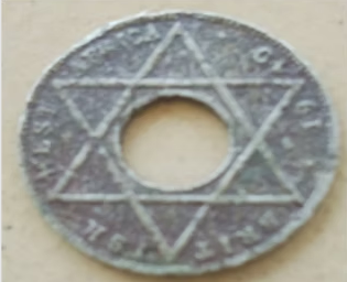 Nigeria Old Coin British West Africa 1940
