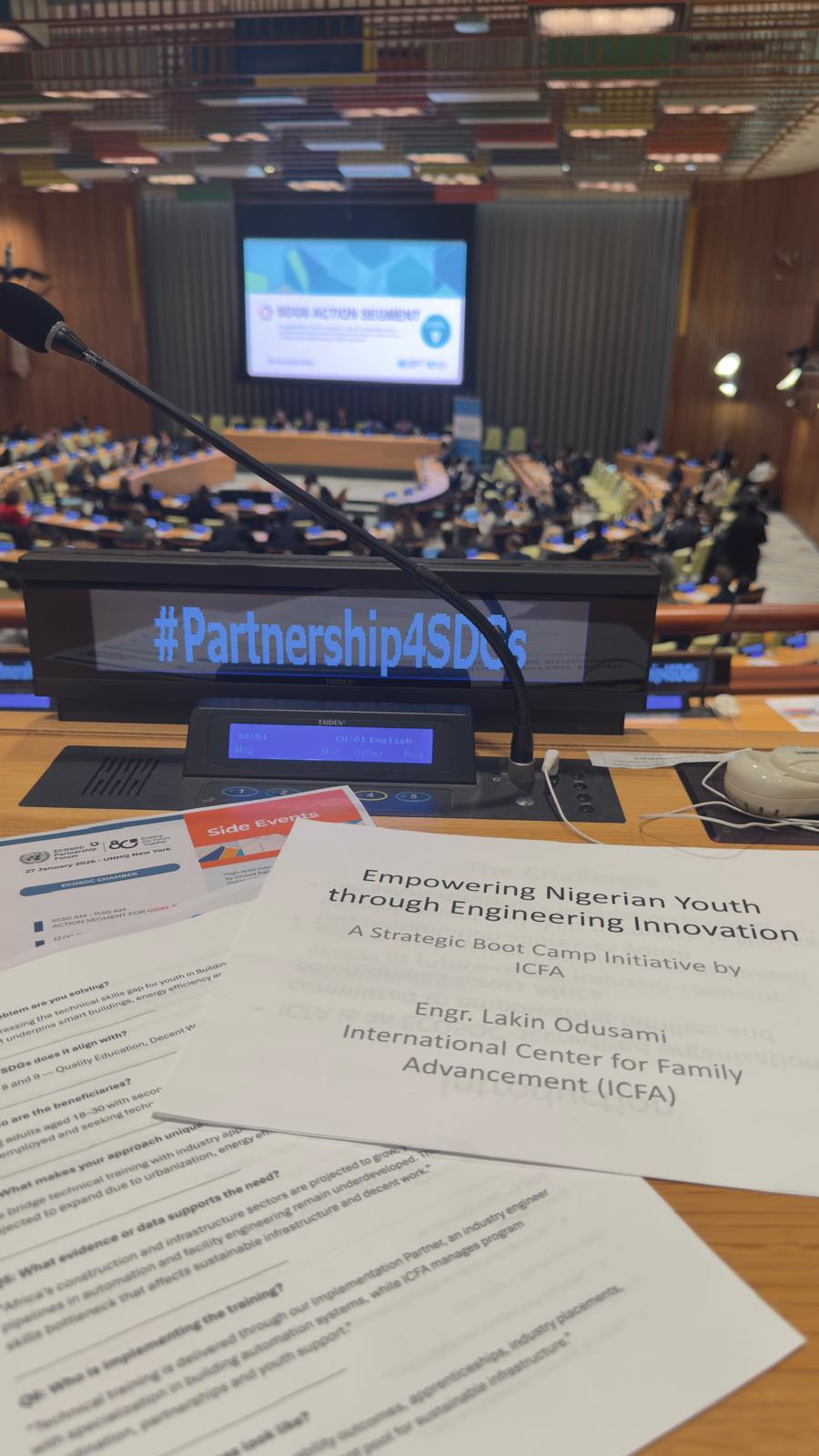 ICFA representatives