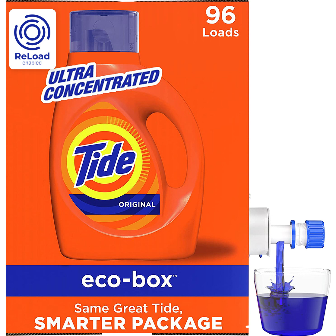 Tide Eco-Box Liquid Laundry Detergent