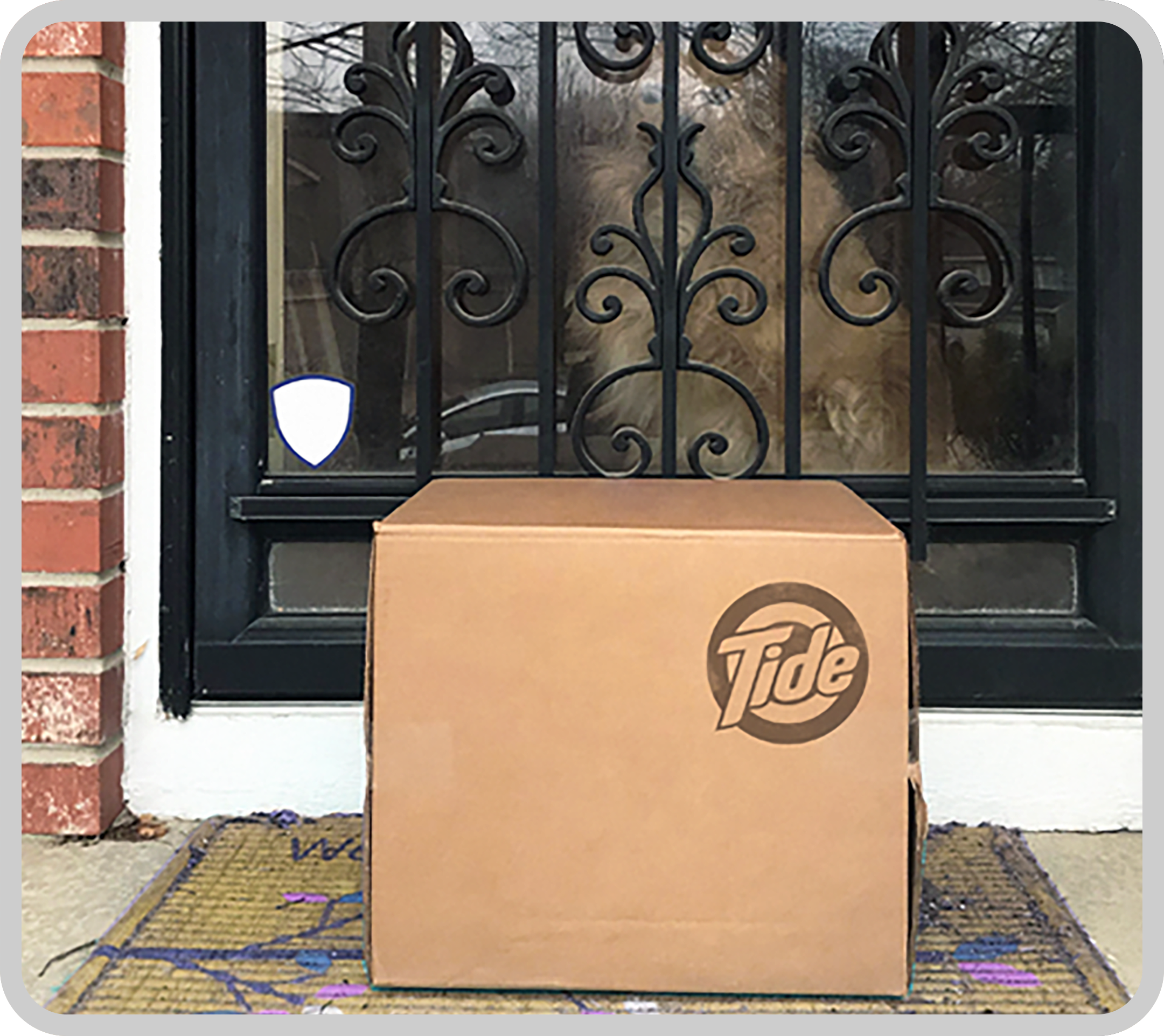 Tide box with smart tray and detergent delivered to your door