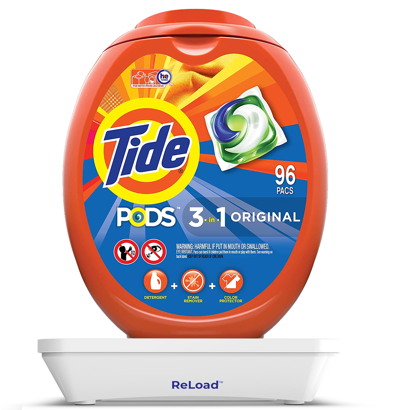 Tide PODS® Laundry Detergent Original Scent setting on the Tide Smart Tray