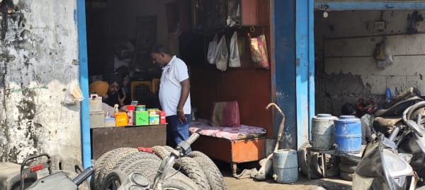 CarBasket founder Anwar Yarab visiting Chennai scrap market for car scrap pickup - vehicle recycling and automobile scrap industry