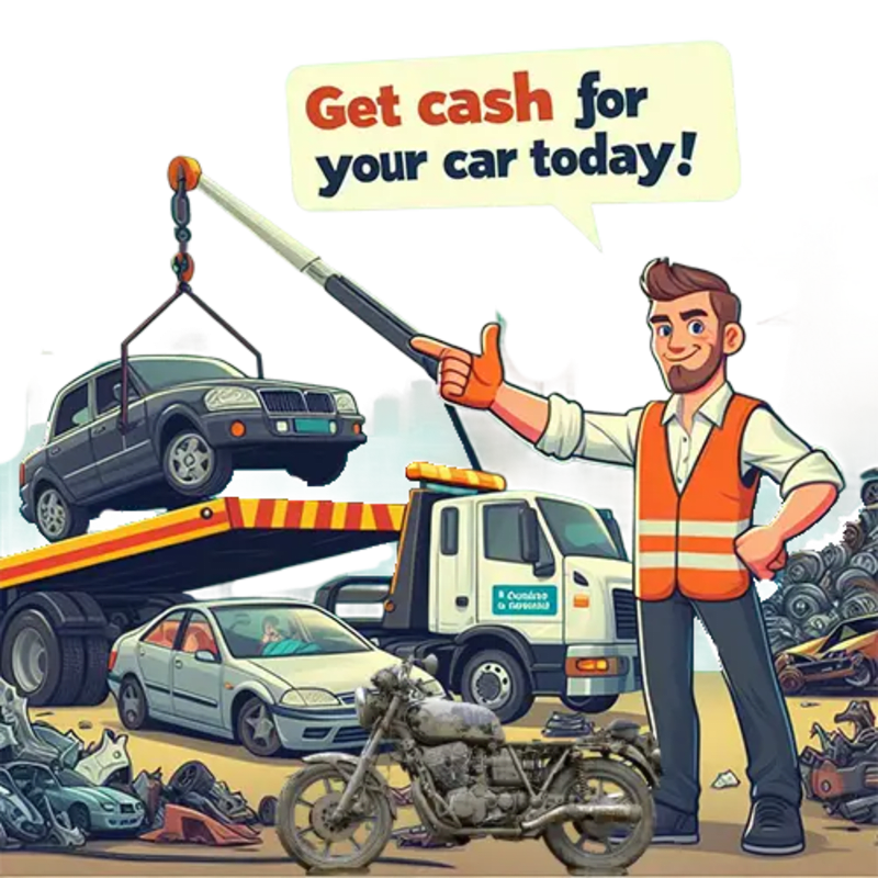 Vehicle recycling and scrap pickup in JP Nagar, bengaluru