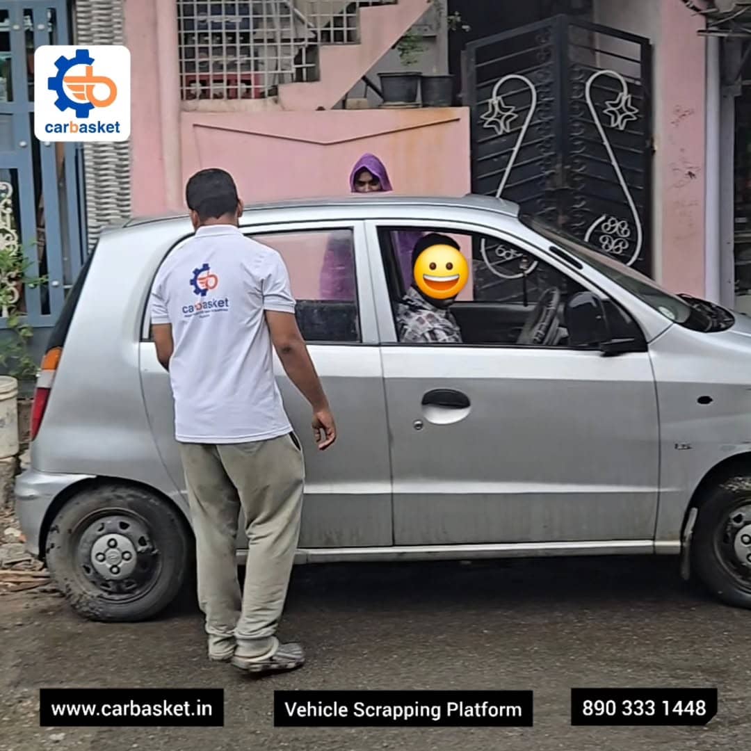 Scrap car towing and pickup process in Madhya Pradesh