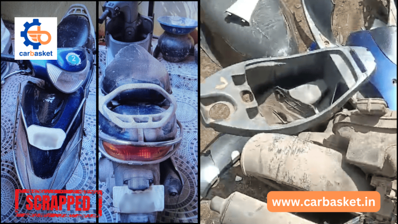 TVS Scooty Pep Scrap Story