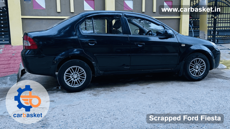 How CarBasket Scrapped a Ford Fiest in Hyderabad
