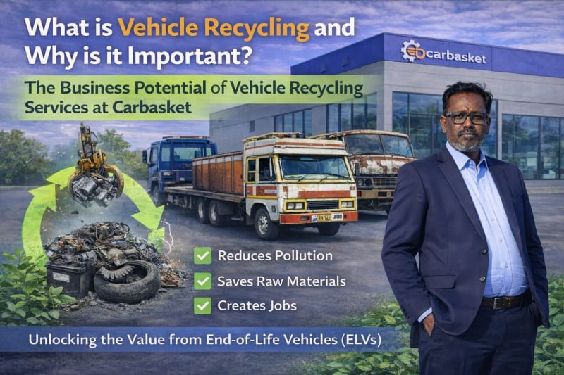 Vehicle depollution and dismantling for end-of-life vehicle recycling in India