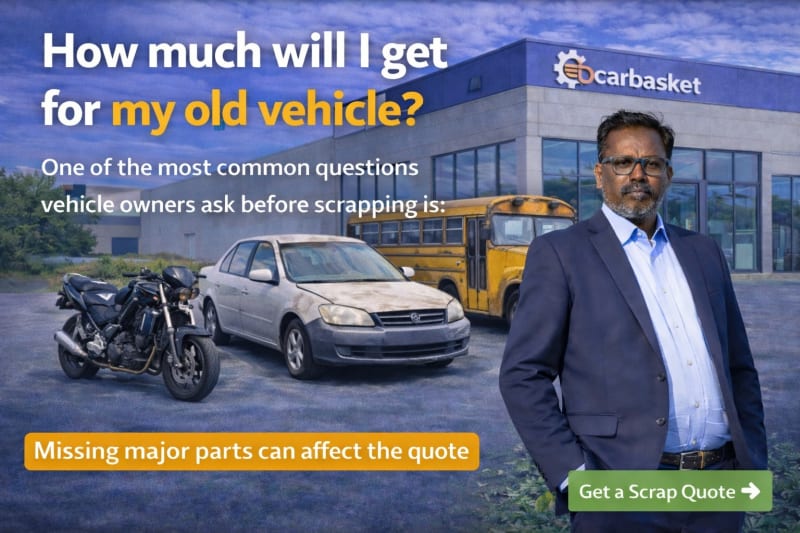 How Vehicle Scrapping Price Is Calculated in India