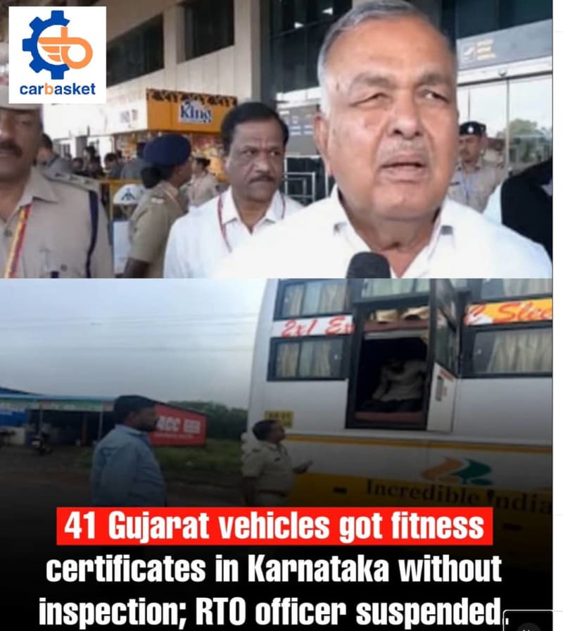 Karnataka Transport Department Suspends Bengaluru RTO MVI Over Fake Fitness Certificates Scam