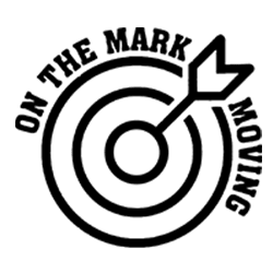 On The Mark Moving Logo